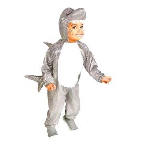 Hyde & EEK! Boutique™ - Toddler Blue Shark Halloween Costume Jumpsuit